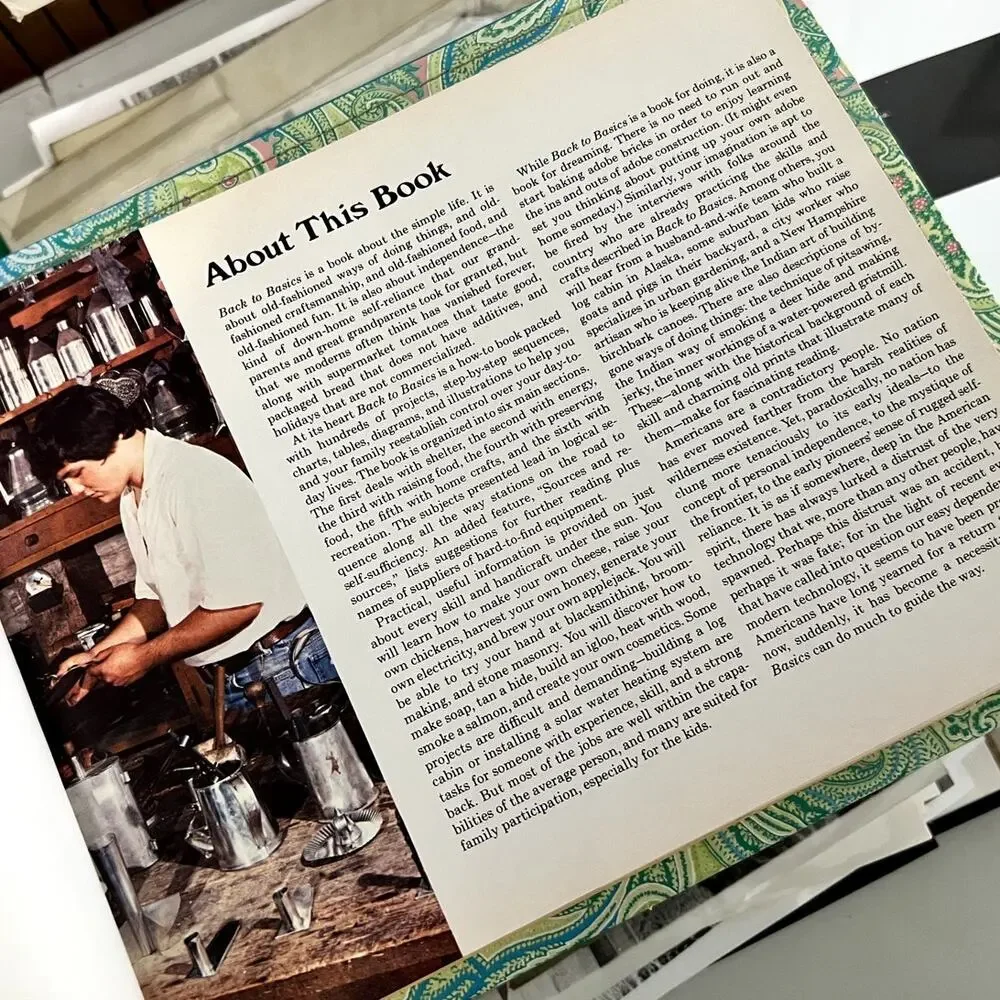 Vintage Reader's Digest Back to Basics 1981 Edition~Homesteading~Survival Skills